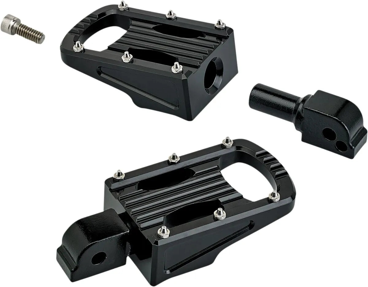 Biltwell Punisher Passenger Footpegs - Black - 7005-203-04
