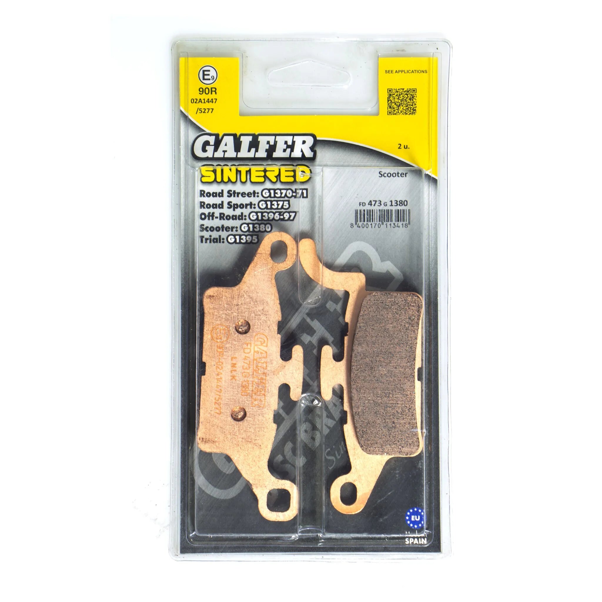 Galfer Hh Sintered Brake Pads - High Performance - Front