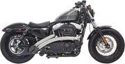 Bassani Xhaust Radial Sweepers Exhaust System - Chrome
