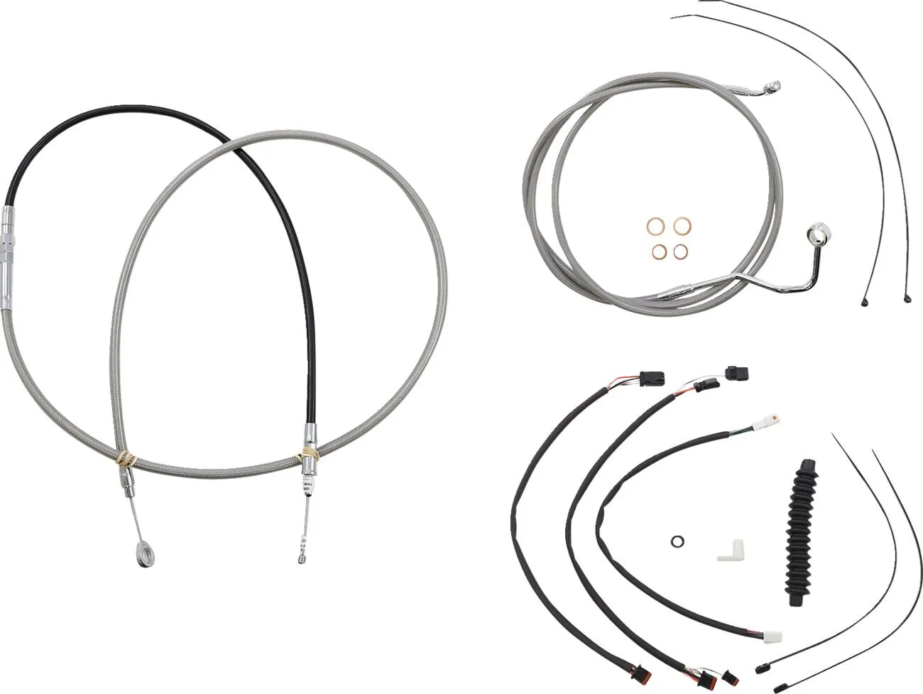 Magnum Shielding XR Handlebar Installation Kit for Ape Hangers