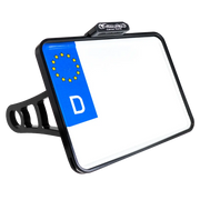 Heinz Bikes License Plate Side Mount For 3/4" Axles