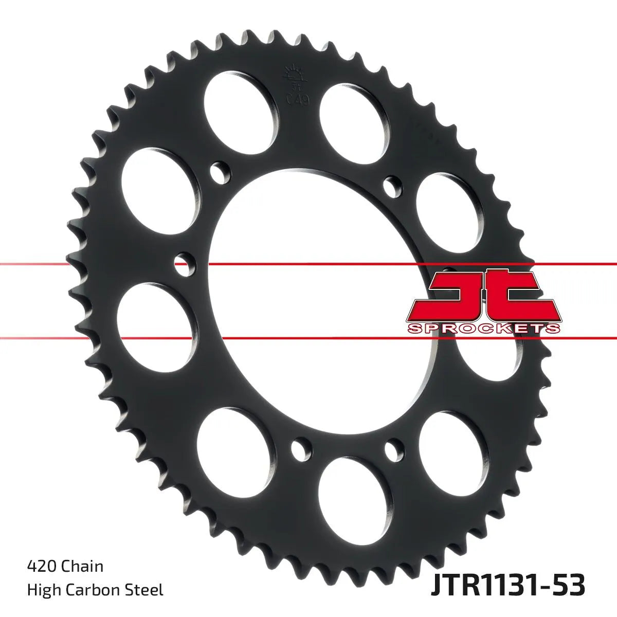 Jt Sprockets Steel Rear Sprocket 53t