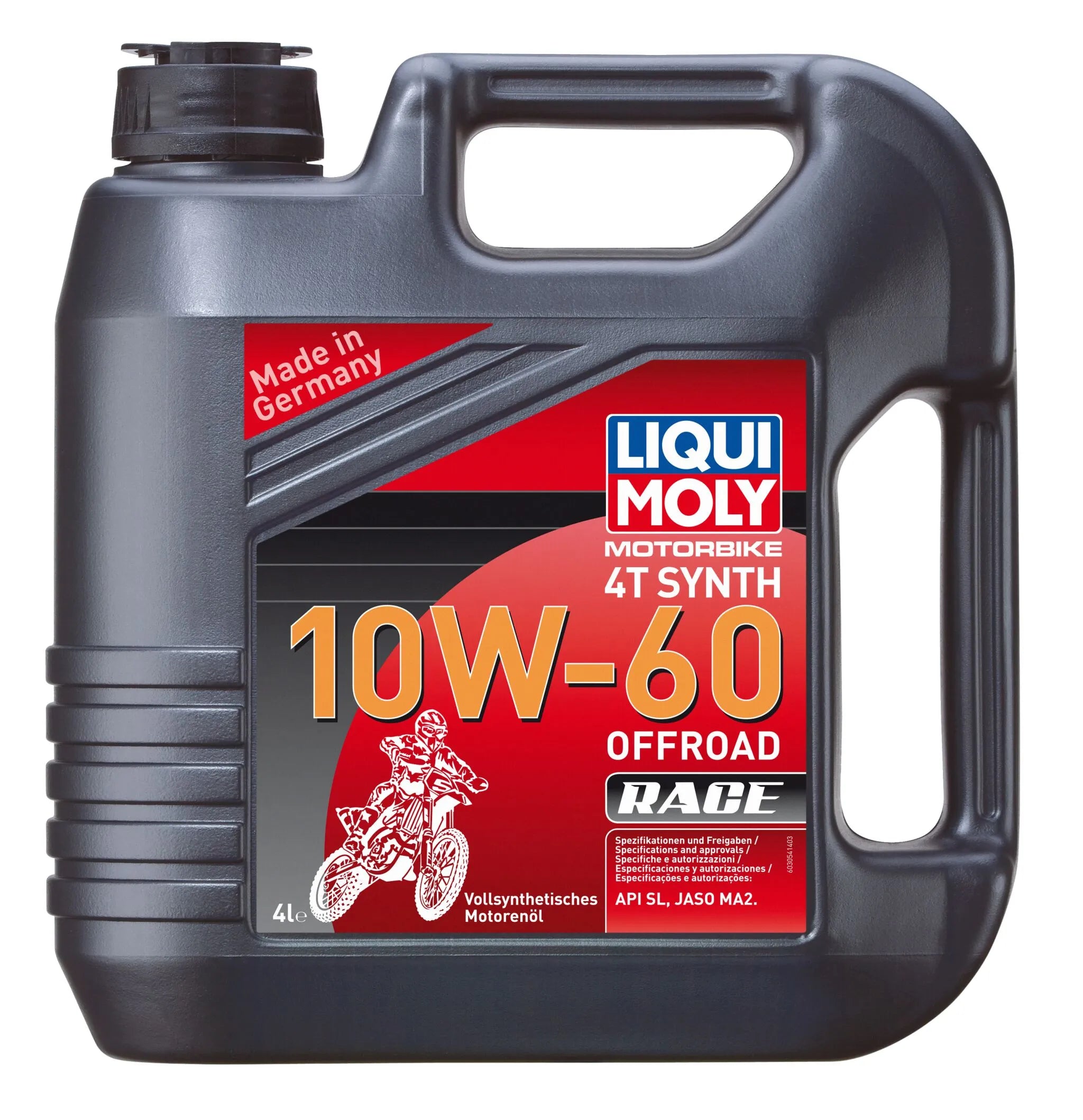 Liqui Moly 4t 10w-60 Offroad Race Engine Oil 4 liter