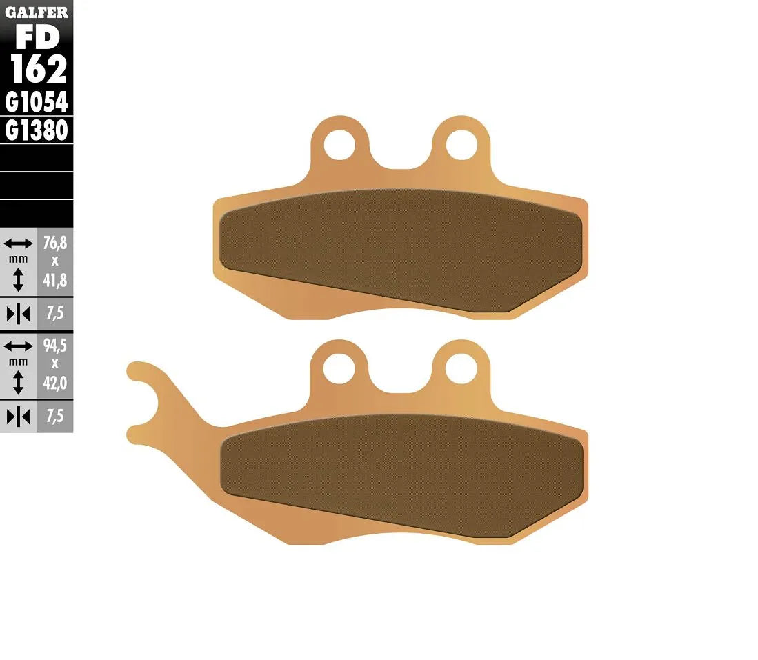 Galfer Hh Sintered Brake Pads - High Performance - Front & Rear