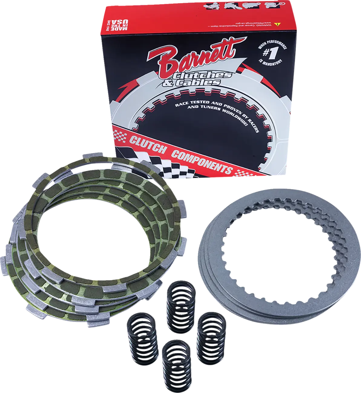 Barnett Clutch Kit With Kevlar Friction Plates
