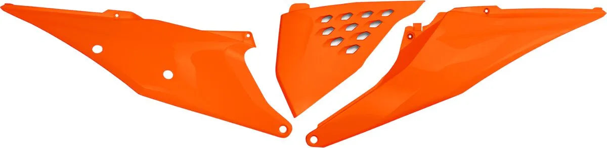 UFO Vented Plastic Side Panels, Orange