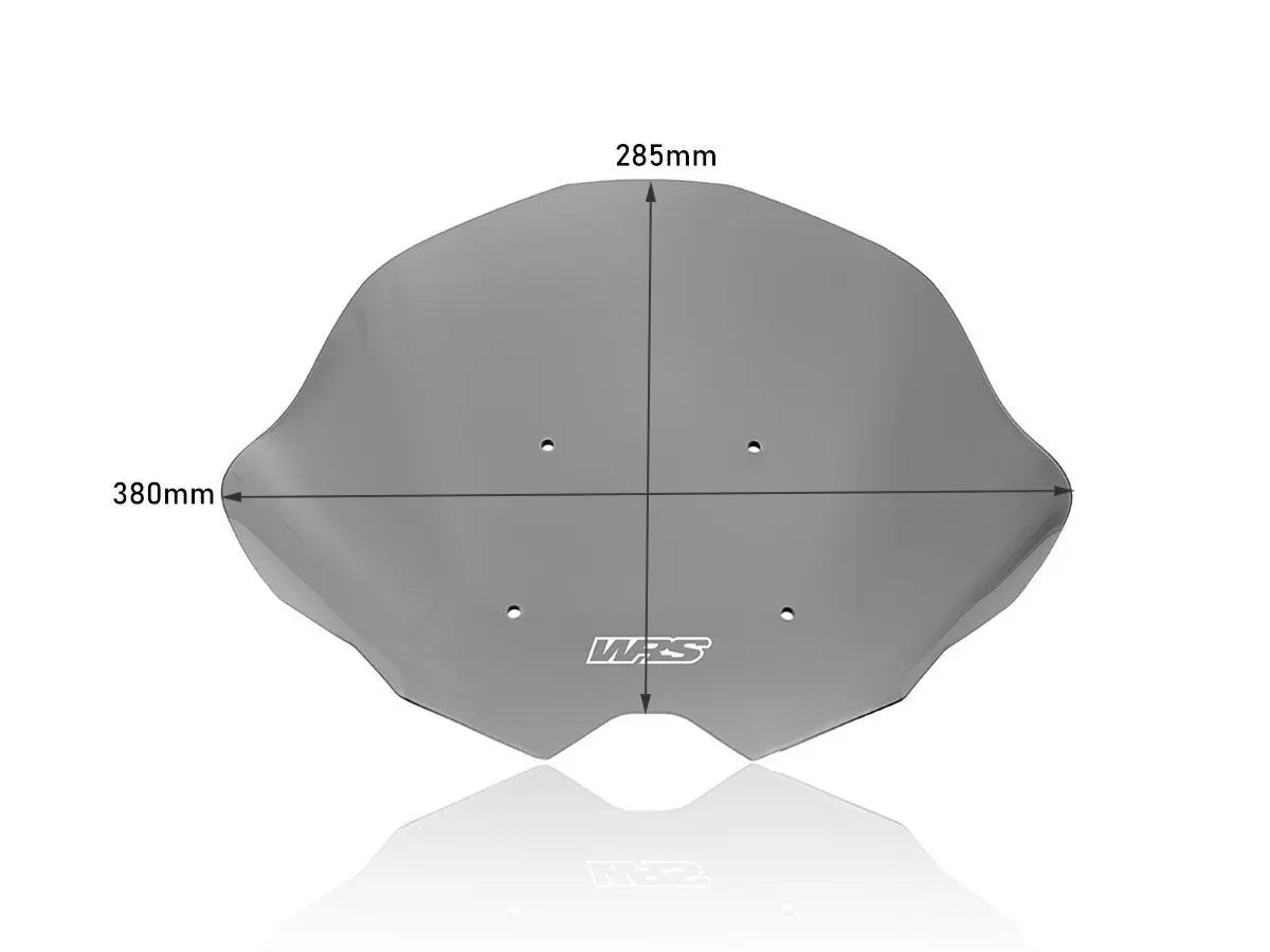 Wrs Windscreen - Dark Smoke Finish