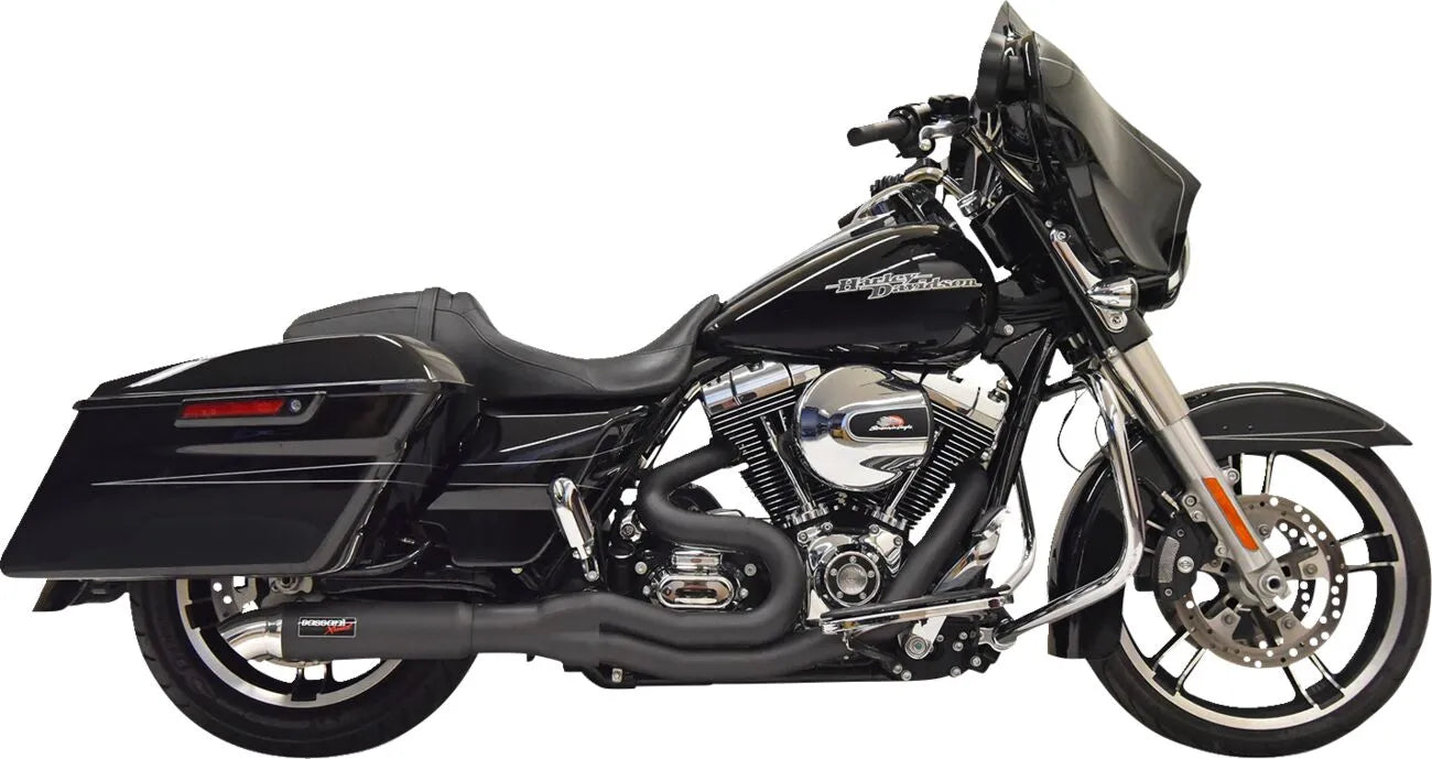 Bassani Xhaust Hot Rod 2:1 Avgassystem - Svart