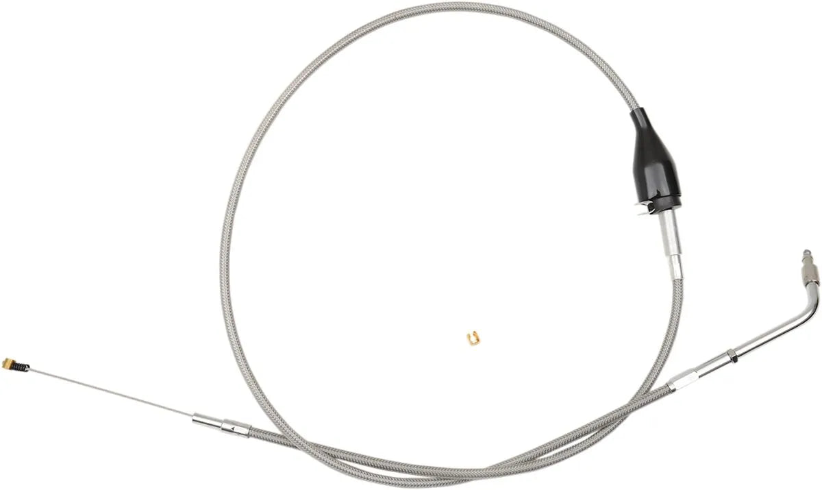La Choppers Stainless Braided Handlebar Idle Cable