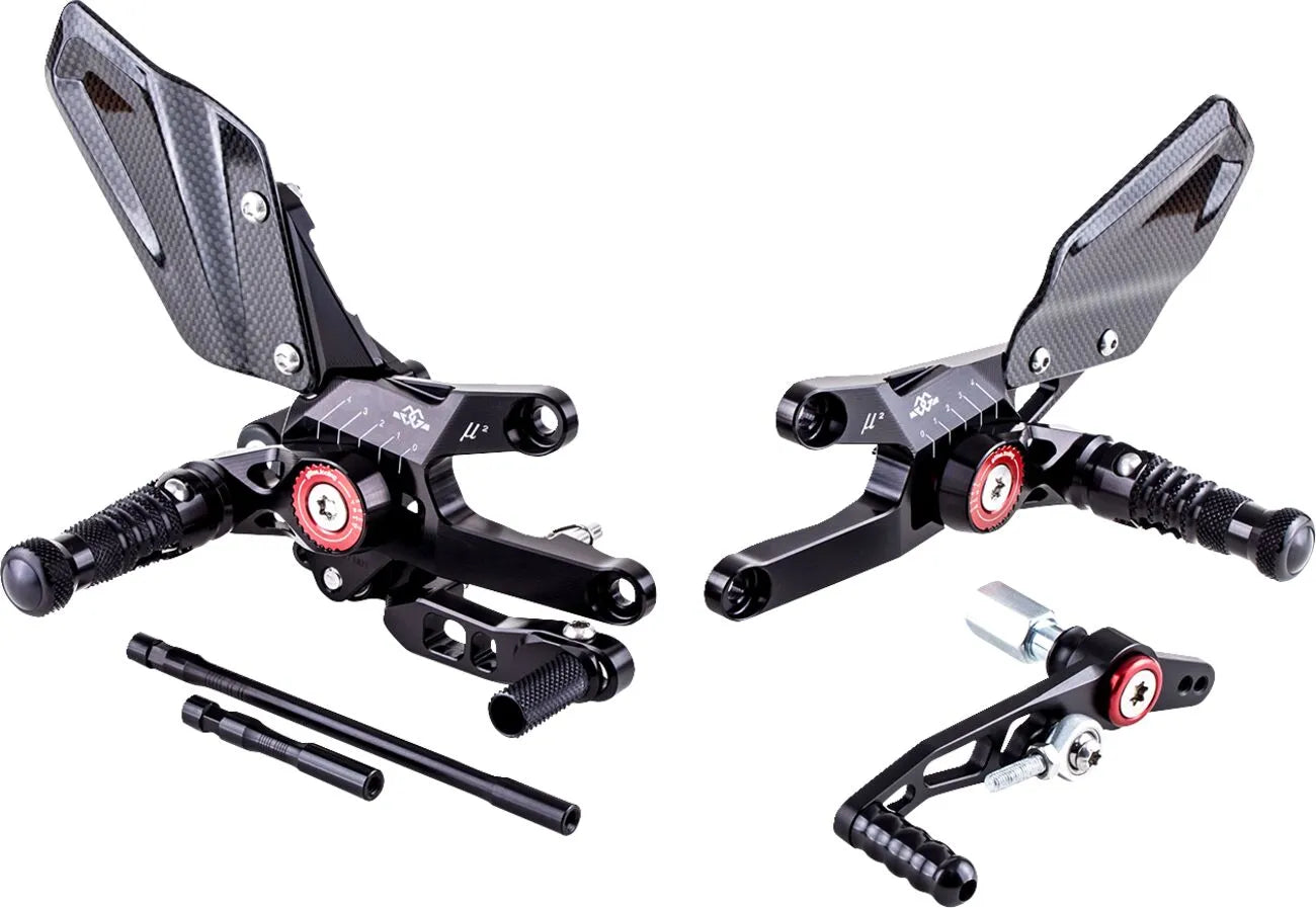 Gilles Tooling Mue2 Rearset - Adjustable Foot Controls