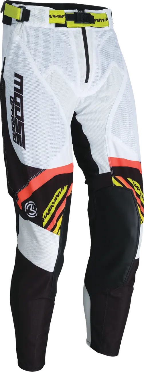 Moose Offroad Soft-Goods Sahara Pants White/Black