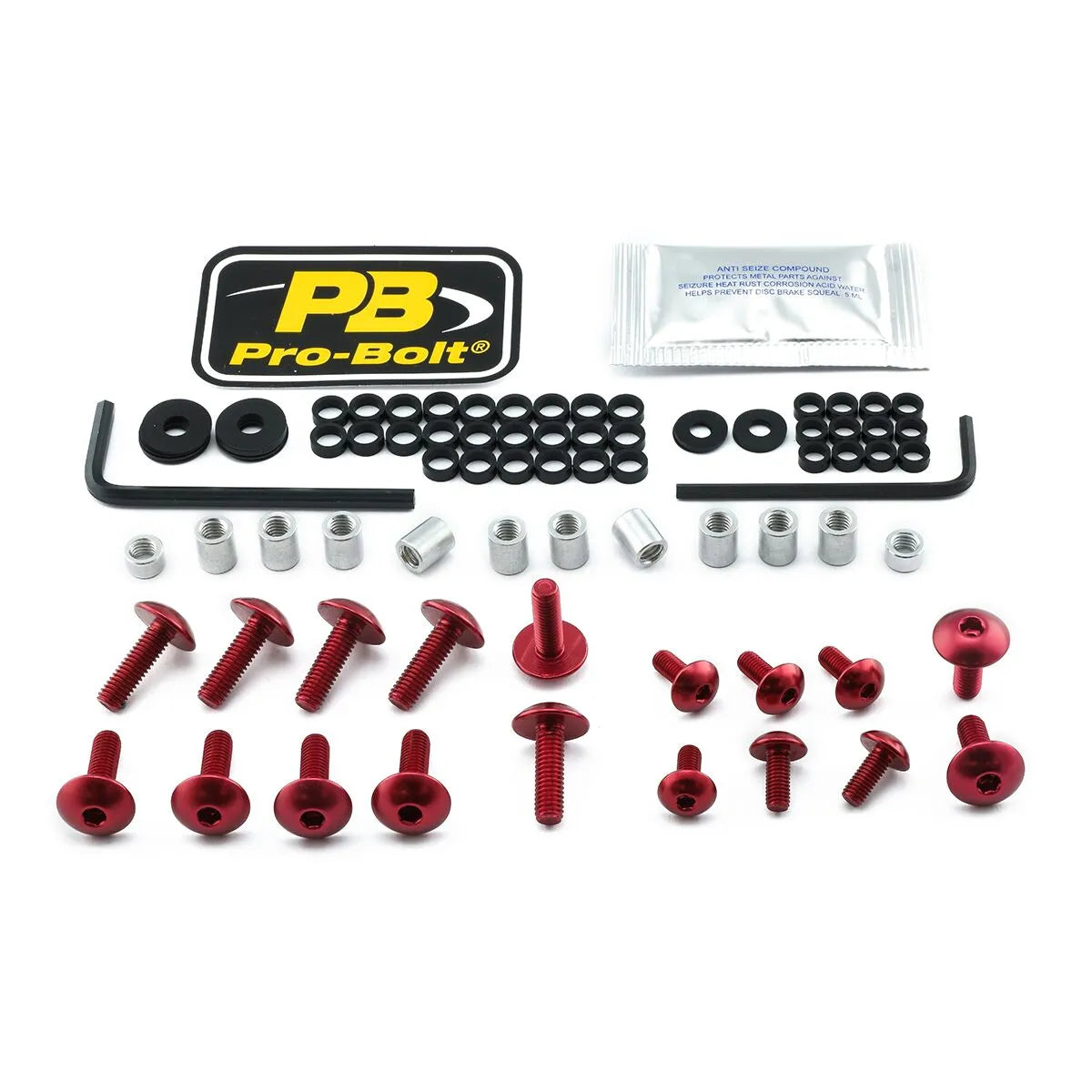 Pro Bolt Aluminium Fairing Bolt Kit For Suzuki