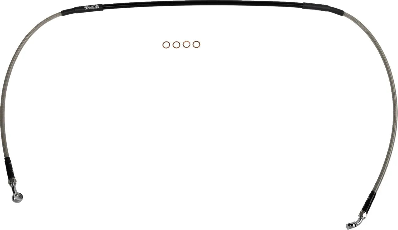 Moose Offroad Stainless Steel Braided Front Brake Line