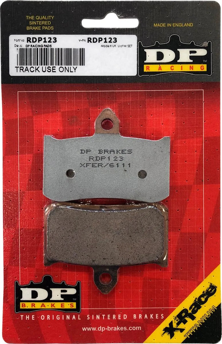 Dp Brakes Rdp X-race Titanium Brake Pads - Sintered Metal - Front