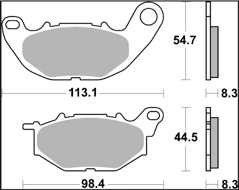 Brembo Cc Carbon Ceramic Brake Pad Set
