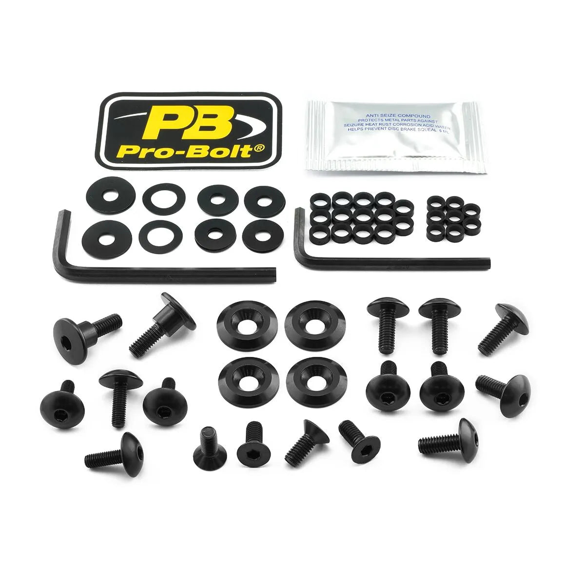 Pro Bolt Aluminium Fairing Bolt Kit For Suzuki