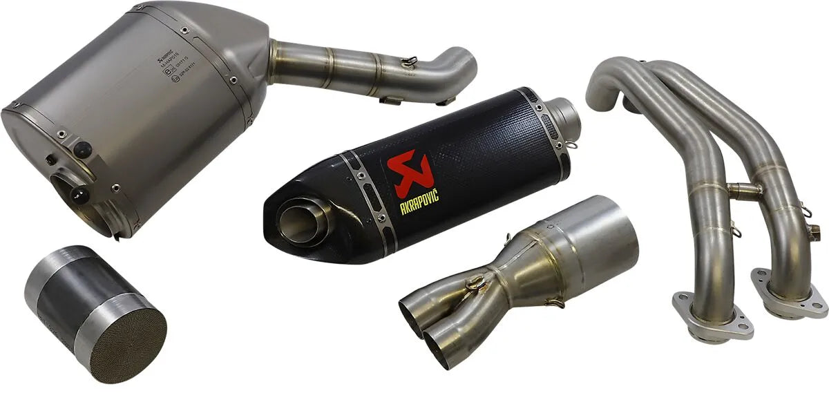 Akrapovic Racing Line Komplett Avgassystem för Aprilia RS 660 - Väglaglig & Besiktningsgodkänd