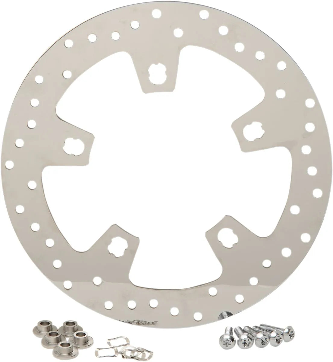 Drag Specialties Polerad Bromsskiva För Oem Ok - Fram