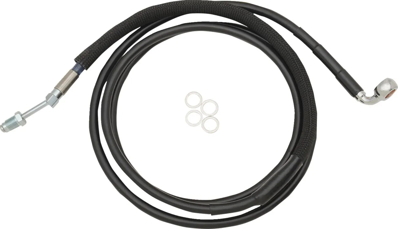 Drag Specialties Stainless Steel Hydraulic Clutch Line