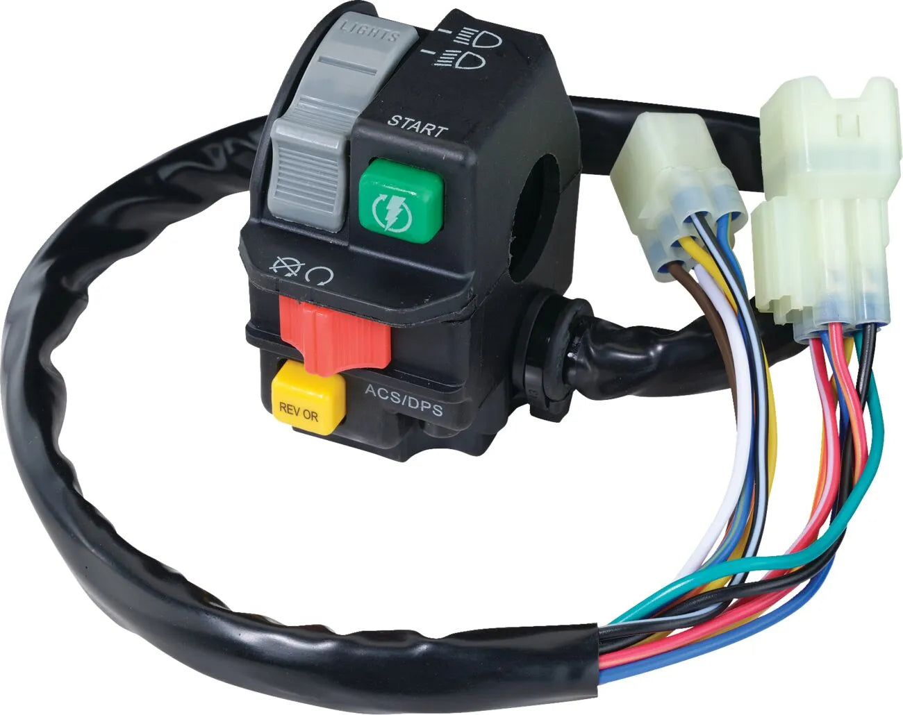 Moose Offroad Switch Block Assembly For 7/8" Handlebars