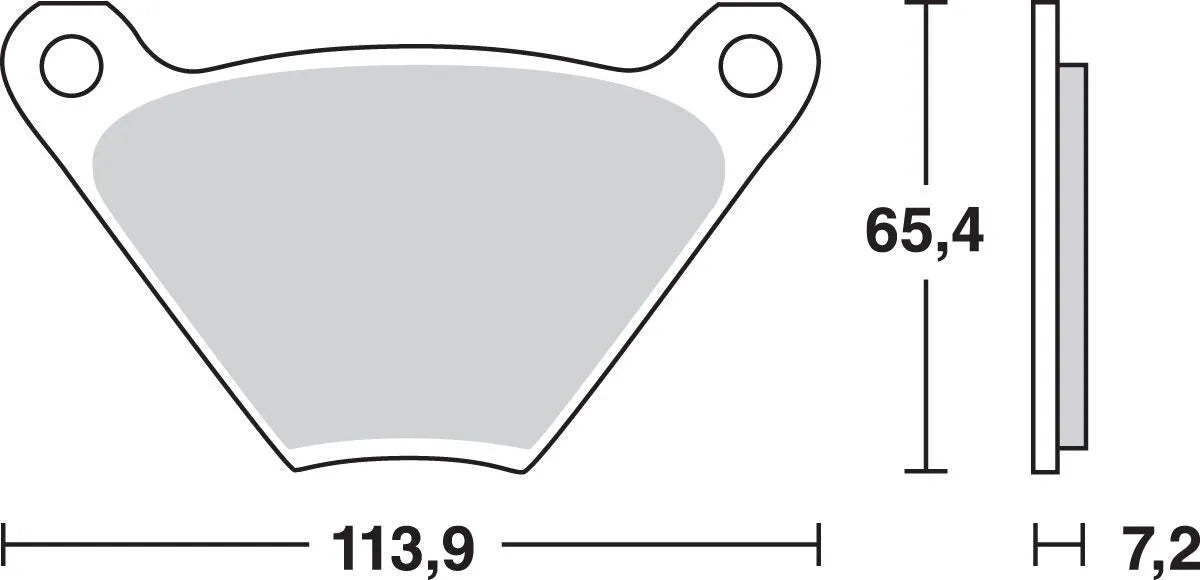 Trw All Round Sintered Metal Bromsbelägg - Fram & Bak