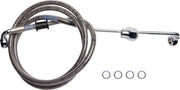 Drag Specialties Bakre bromsledning för icke-ABS-system