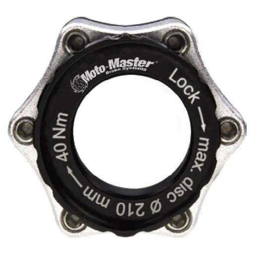 Moto-Master Center Lock Adapter for 6-Hole Brake Discs