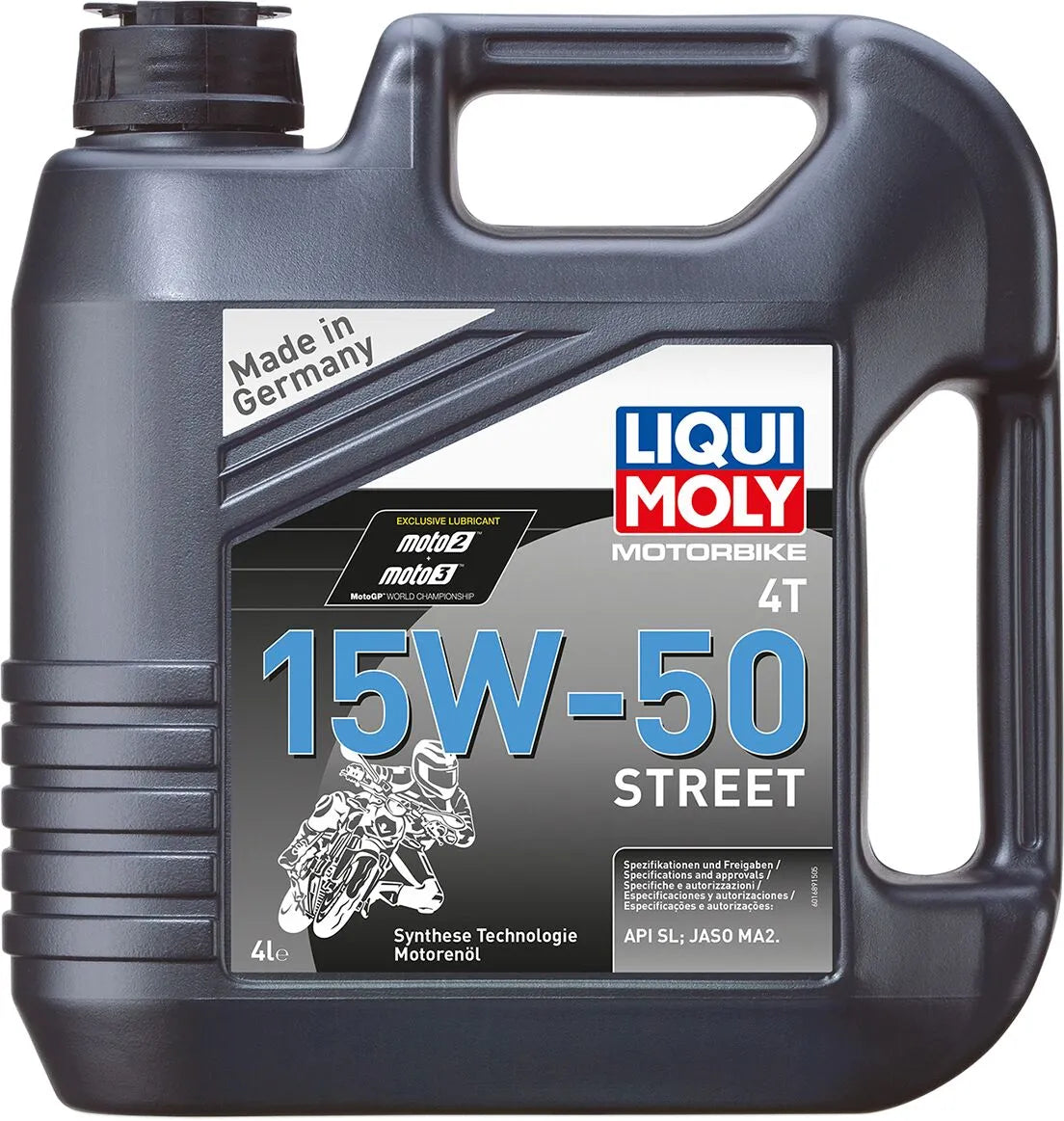 Liqui Moly 4t 15w-50 Street Engine Oil - 4 Liter