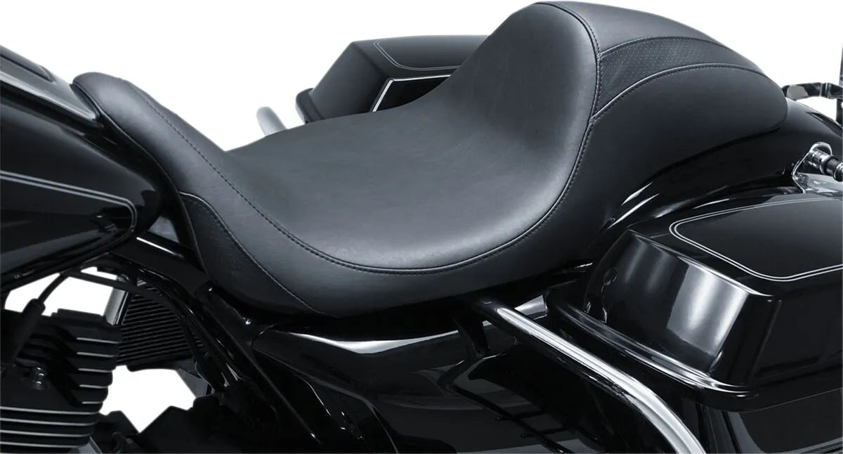 Mustang Hightail Fastback Seat - For Harley Davidson