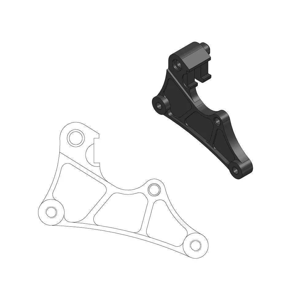 Moto-master Supermoto Street Rotor Adapter Bracket