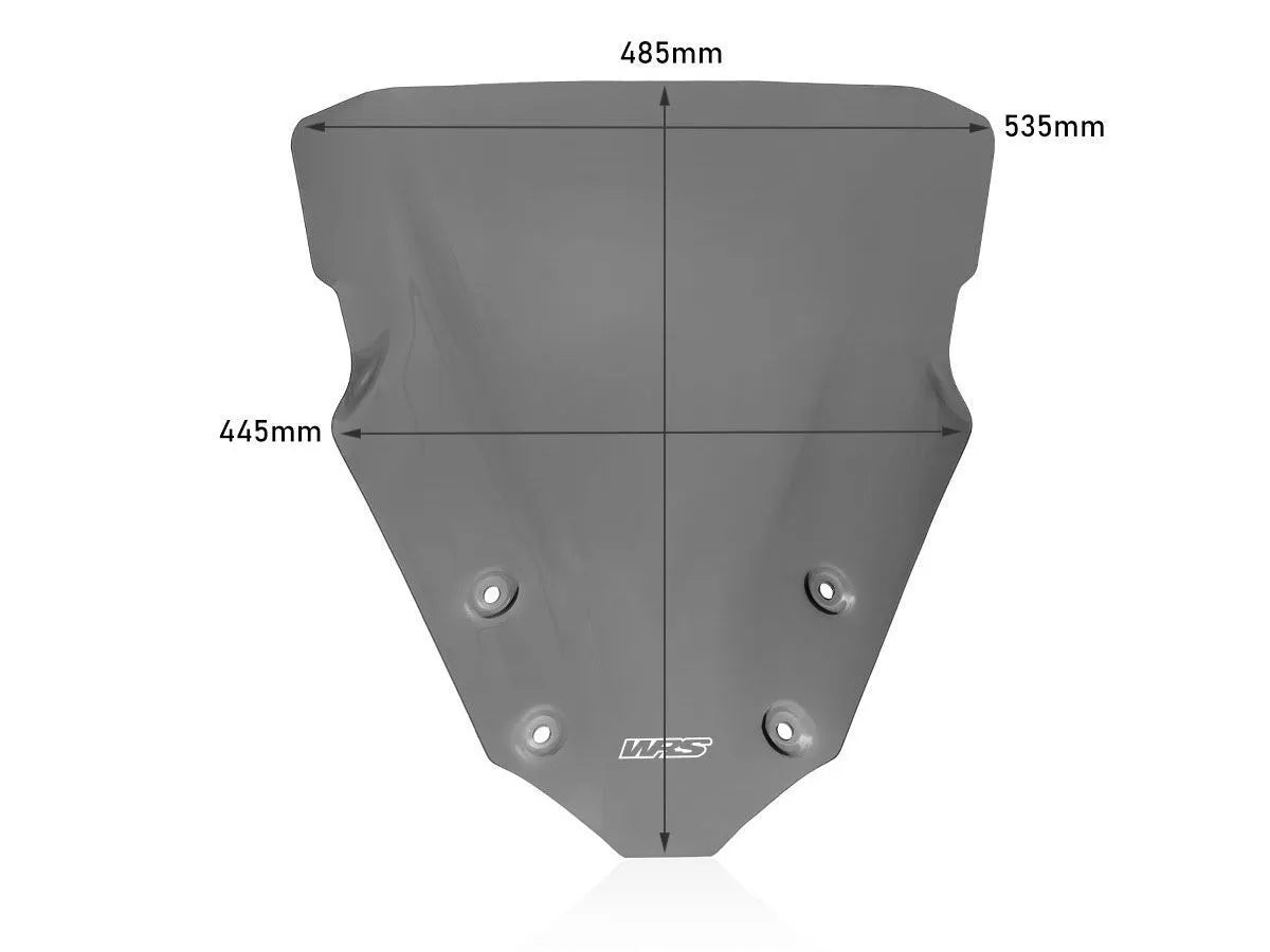 Wrs Windscreen - Enhanced Rider Protection