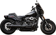 S&s Cycle Superstreet 2:1 Exhaust System - Black Ceramic