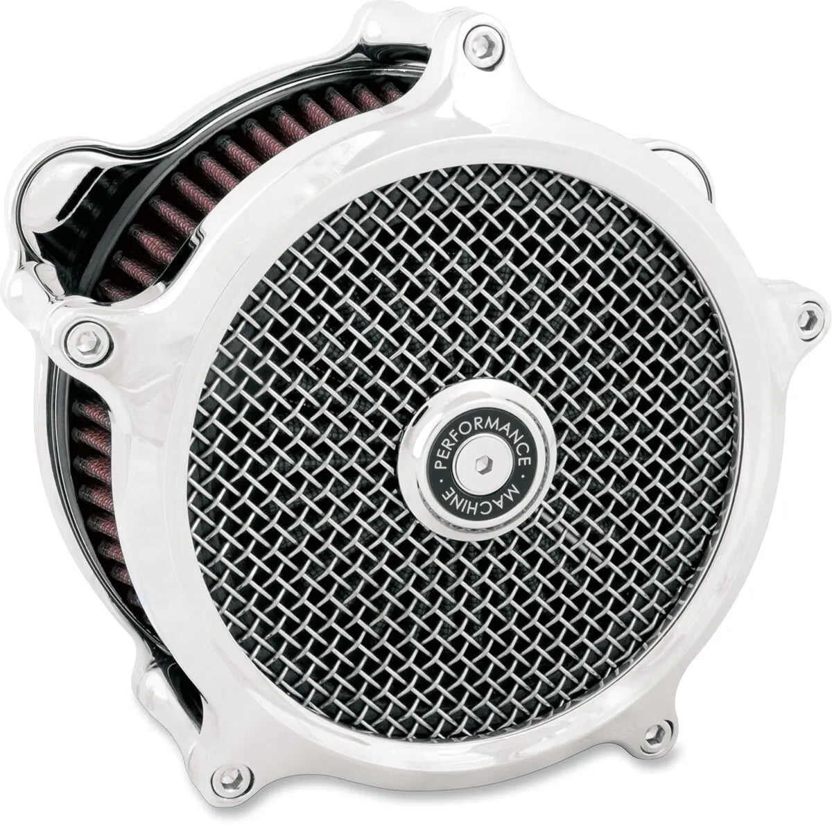 Performance Machine M8 Super Gas Air Cleaner Kit - Black - 0206-2139-B