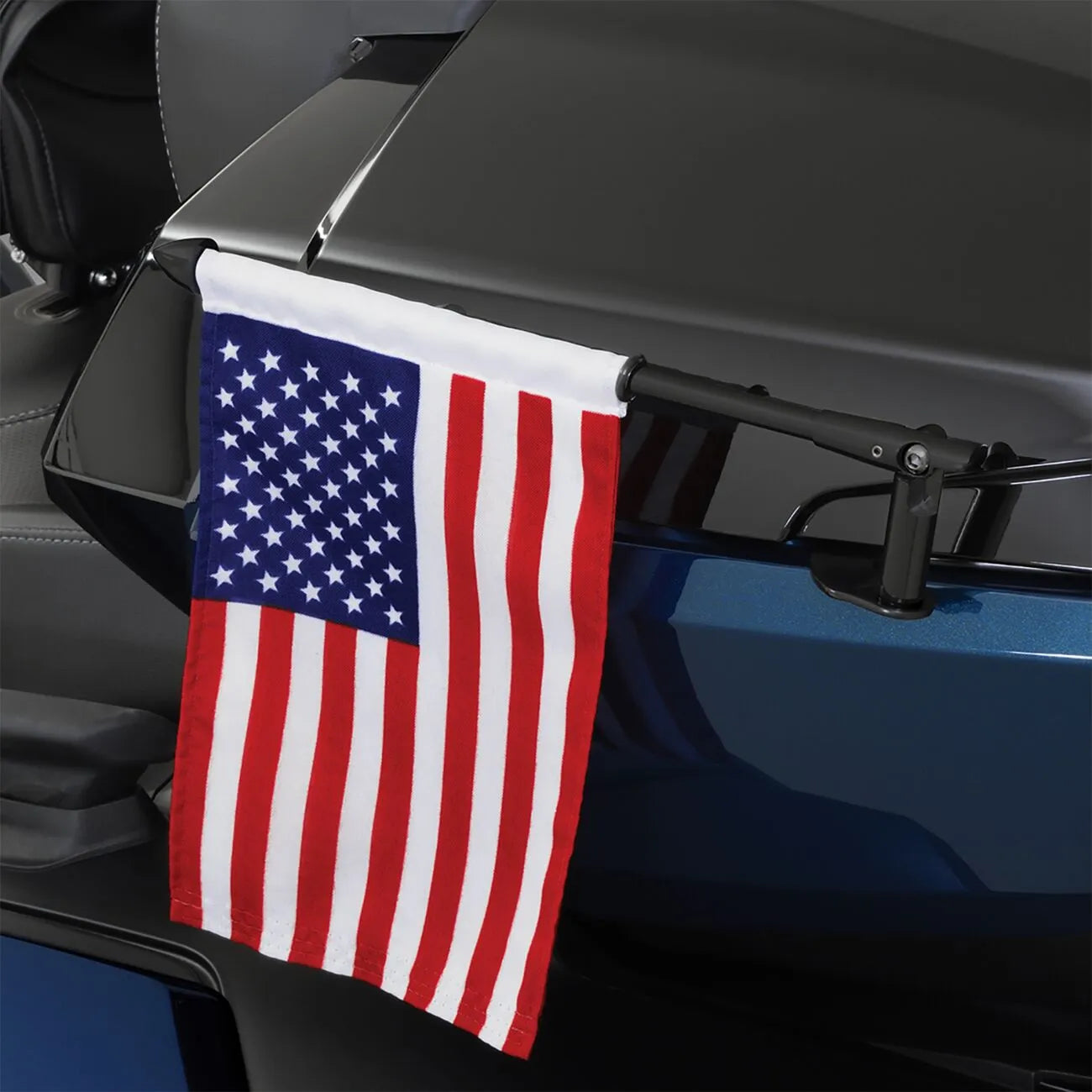 Show Chrome Flag Pole For Can-am Rt Trunk - Left Side