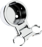 La Choppers Gauge Mount - T-bar, Chrome