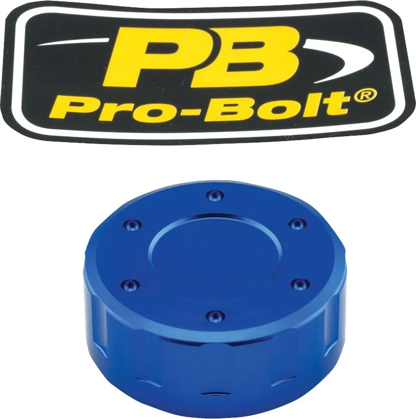 Pro Bolt Aluminium Clutch Reservoir Cap - Blue