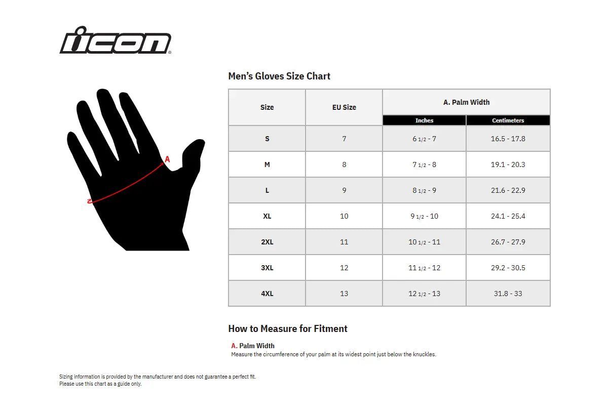 Icon Axys™ Leather Motorcycle Gloves - Black/Tan