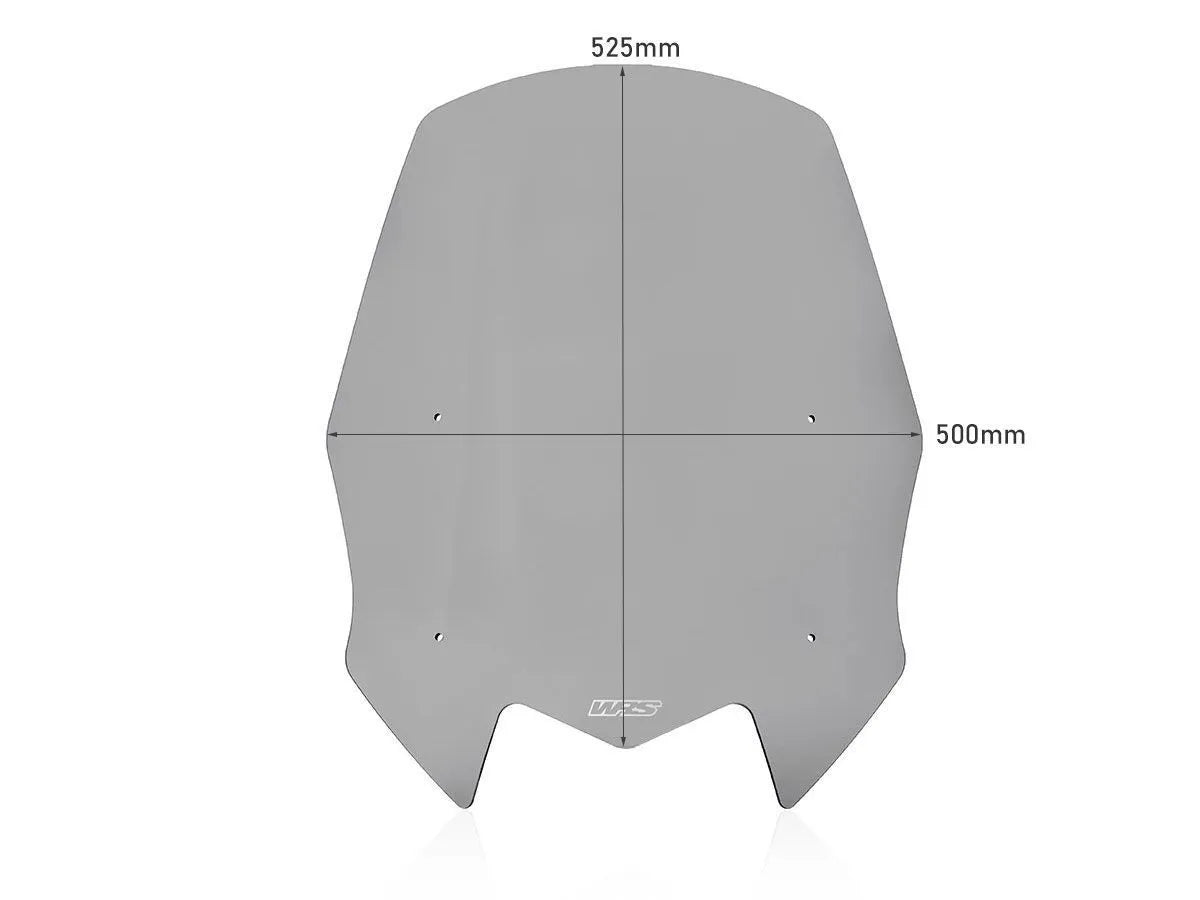 Wrs Scooter Windscreen - Smoke