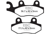 Ebc Sfac Carbon Series Scooter Brake Pads