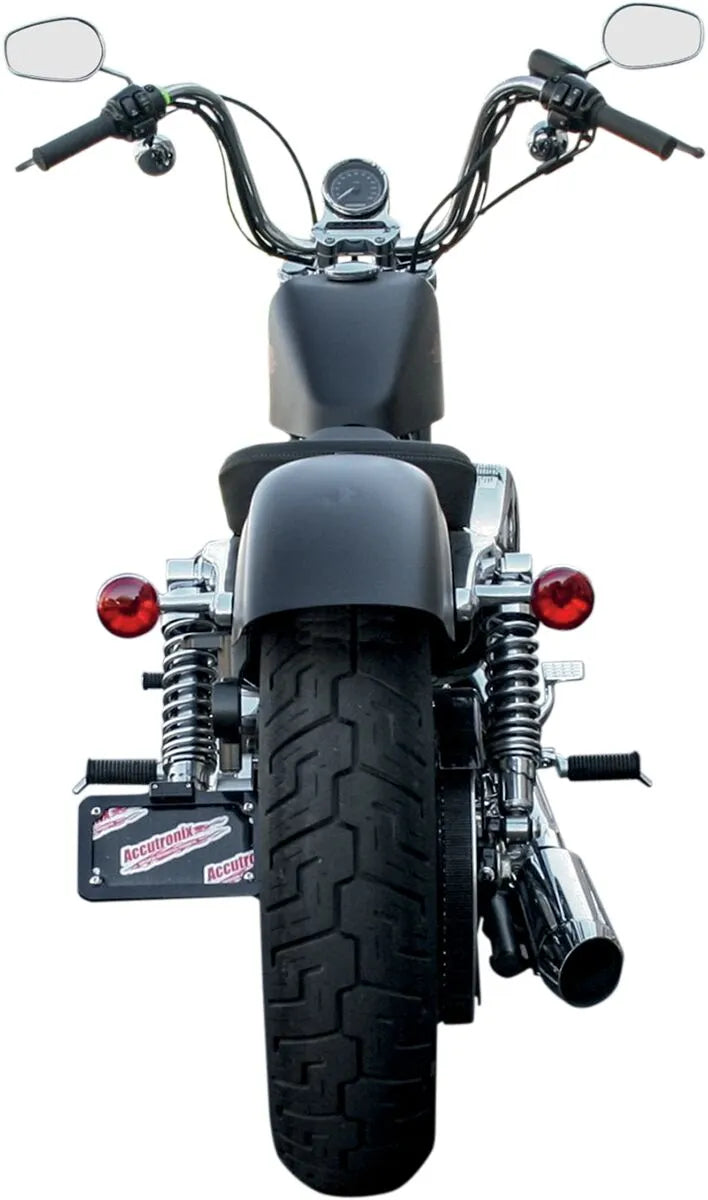 Accutronix Side Mount License Plate With Led Light