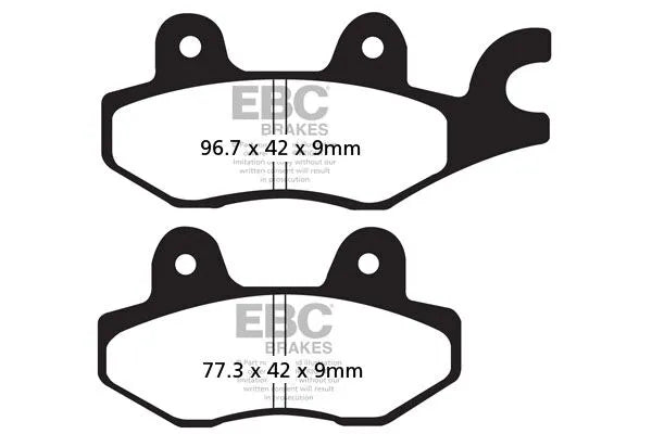 Ebc Gpfax Series Race Sintered Bromsbelägg - Fram & Bak