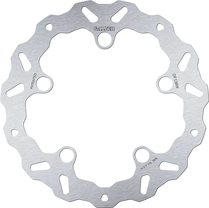Galfer Wave Brake Rotor For Motorcycles - Front