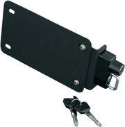 Kuryakyn License Plate Mount With Helmet Lock