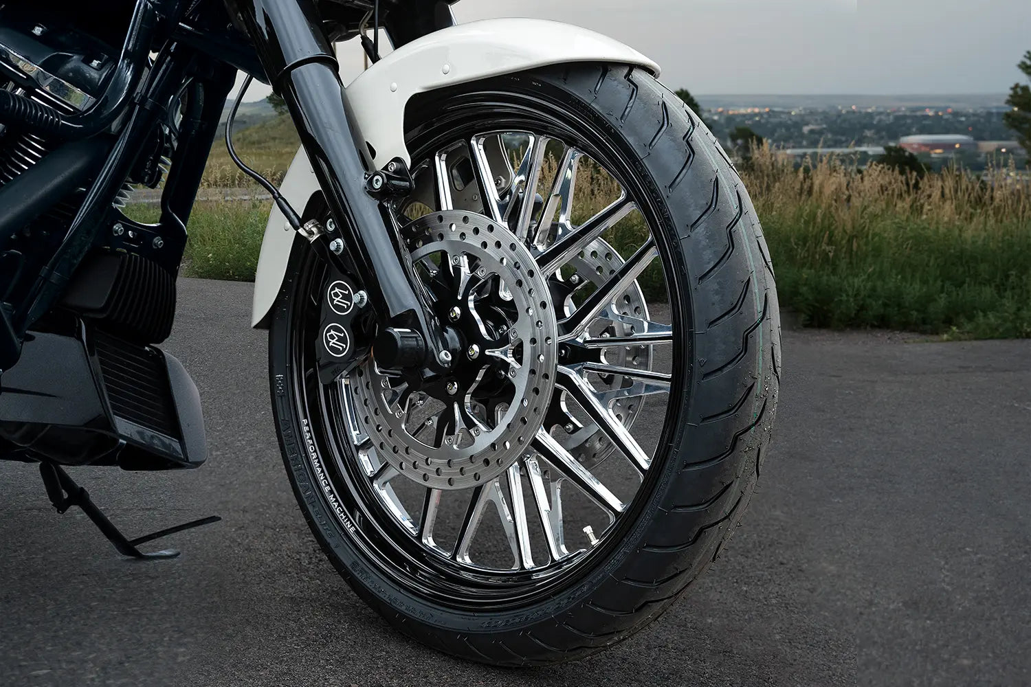 Performance Machine Nivis 21" Front Wheel