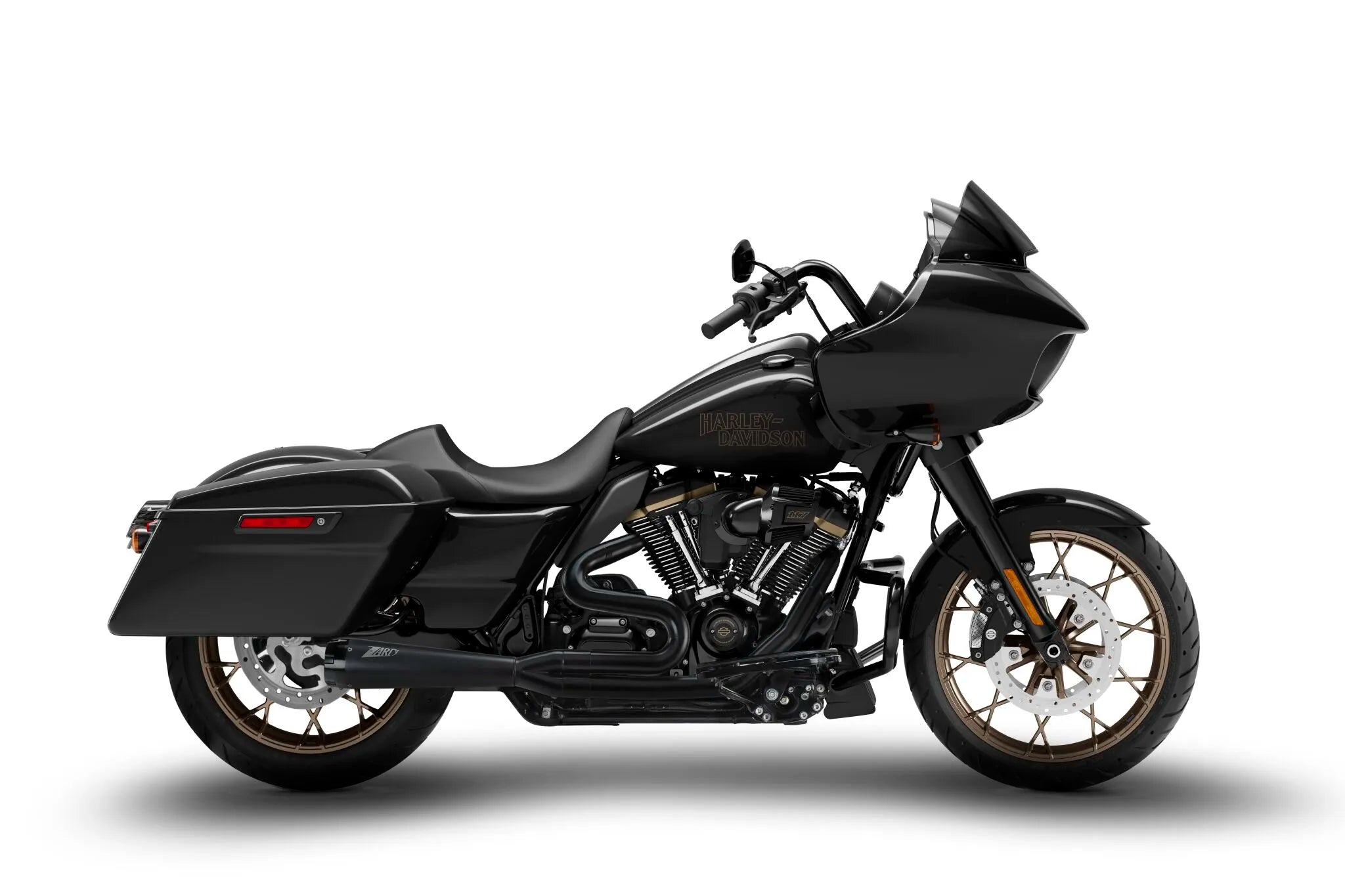 Zard 2:1 Full Avgassystem för Harley-Davidson Touring - ECE Väglaglig
