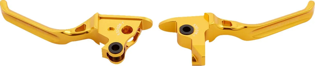 Arlen Ness Method Lever Set - Gold