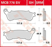 Trw Sh Series Sintered Rear Brake Pads - Front & Rear