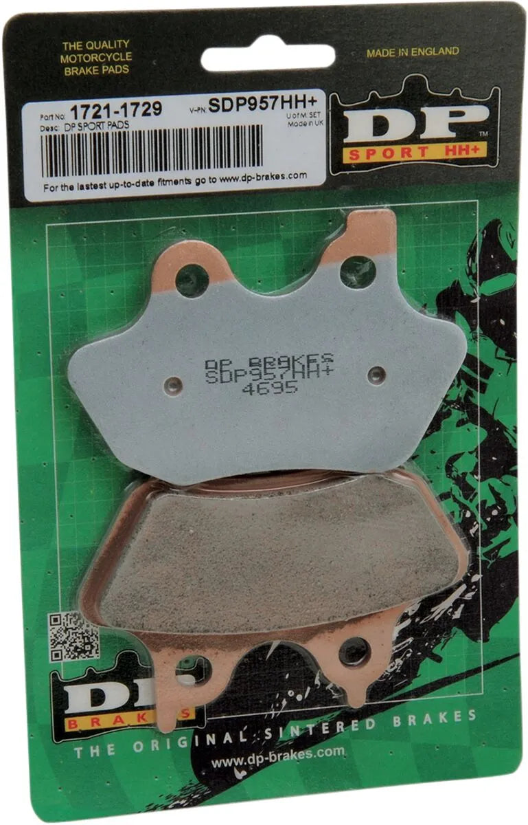 Dp Brakes Sintrade Metall Bromsbelägg För Harley-davidson/buell - Fram & Bak