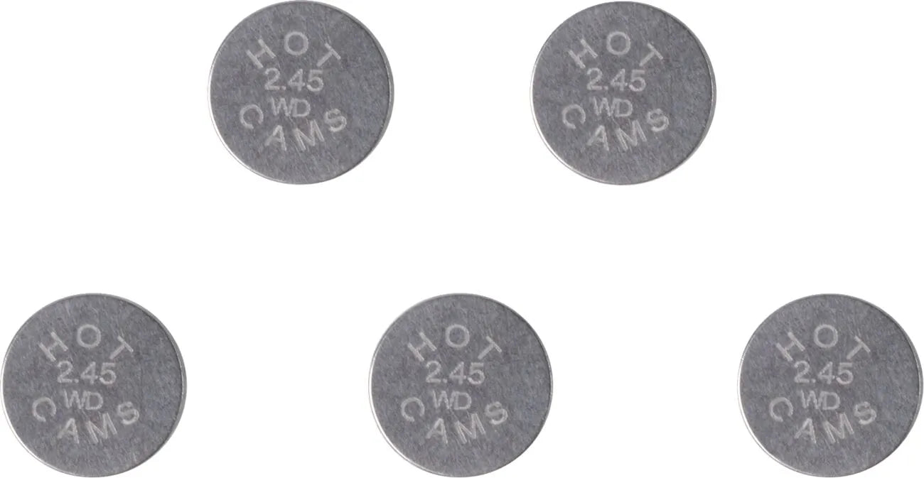 Hot Cams 7.48mm Valve Shims - 2.45mm Thickness
