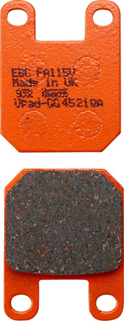 Ebc Semi-sintrade Bromsbelägg - Fa115v - Fram & Bak